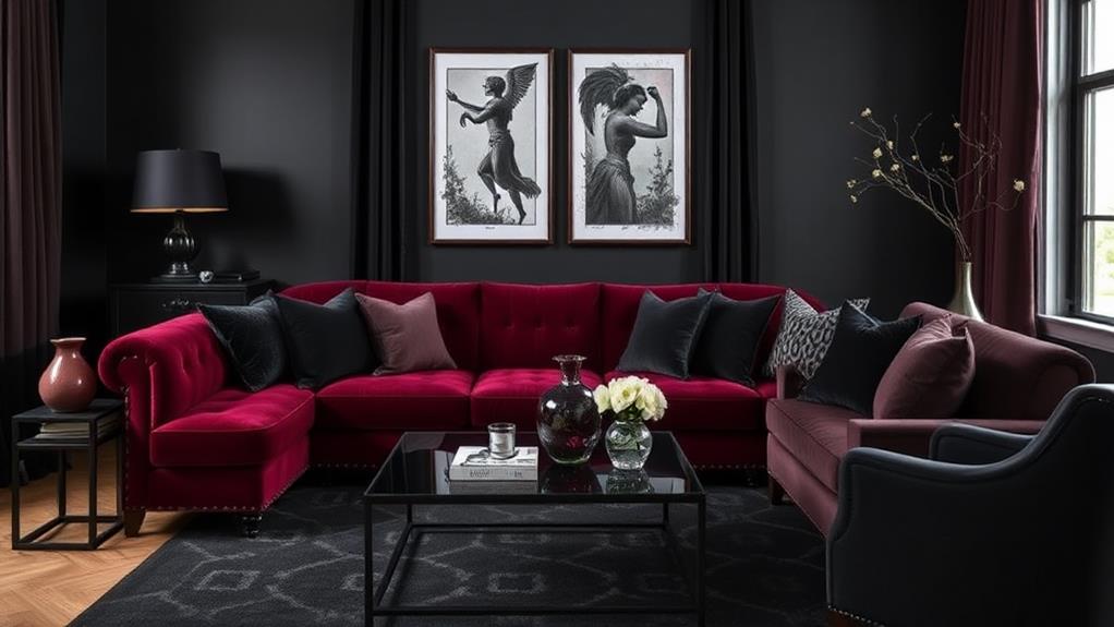 Do Black and Maroon Go Together? 1 black and maroon compatibility